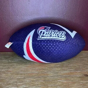 Ty Beanie Babies Ballz Football New England Patriots NFL Plush Toy 12.5 inch